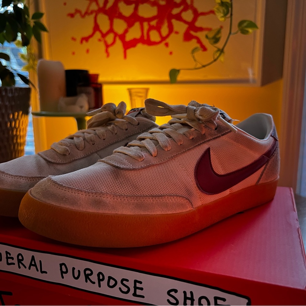 Nike Killshots - Maroon - Slightly Used condition - Very Cleanable (No Smell)
